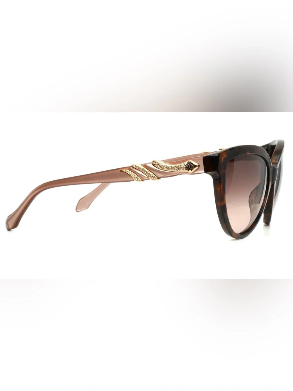 Roberto Cavalli 878S 52F Dark Havana sunglasses
